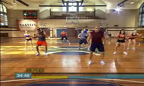Insanity Workout 07 Core Cardio n Balance avi