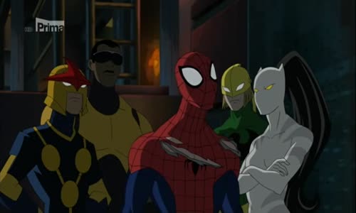 Dokonaly Spiderman S01x05 Pavouk ze železa (Flight of the Iron Spider), CZ dabing avi