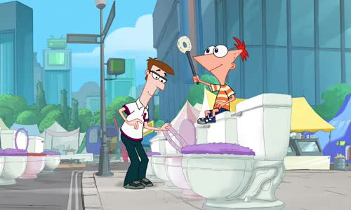 Phineas a Ferb 164  Honba za pokladem cisticu, CZ dabing avi