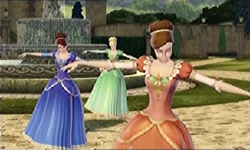 Barbie a 12 tancicich princezen (2006) CZ dabing avi