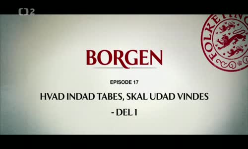 Vláda S02E07 - Borgen - TVrip CZdabing avi