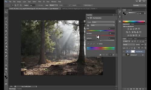 Dark Foggy Manipulation - Photoshop Tutorial avi