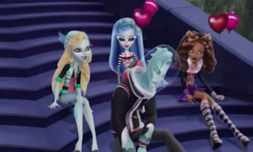 Monster High-Útěk z pobřeží lebek (2011) Cz avi