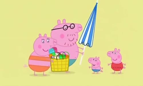 Prasátko Peppa S01E46 NA PLÁŽI CZ HD At the Beach mp4