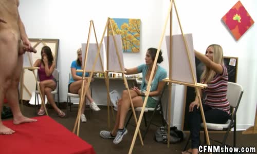 Nude painting mp4