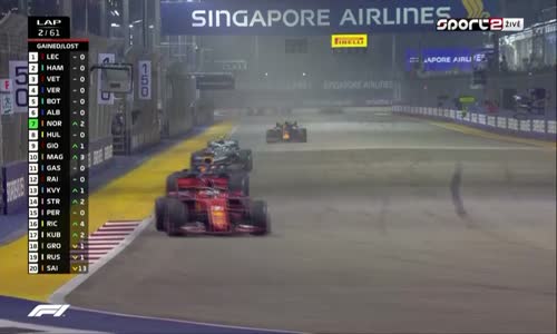 Formule 1 2019 Velká cena Singapuru F1 GPF1 Marina Bay mkv