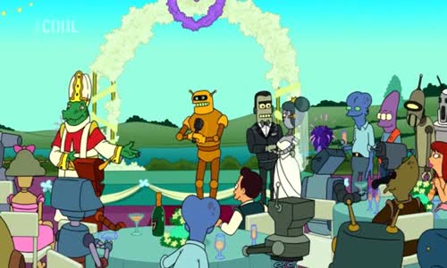 Futurama 06x14 Mlceni cvakatek avi