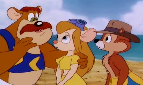 Chip a Dale - Rychla rota 40  Zadna havaj na Havaji avi