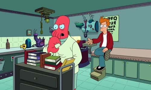 Futurama 06x18 - Léčba Zoidbergem avi