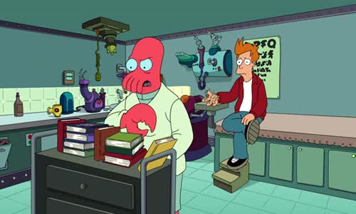 Futurama 06x18 Lecba Zoidbergem avi