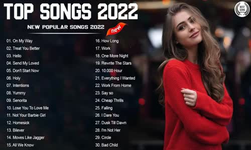 Top Hits 2022   New Popular Songs 2022 mp4