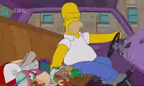 Simpsonovi S34E22 Homer v Říši za čelním sklem mp4