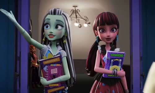 Monster High Monstrózní napětí (2017 Animovaný) Cz+Sk dabing mkv