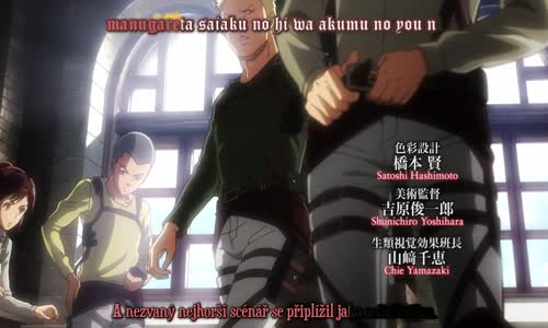 Shingeki no Kyojin S02E06 Attack on Titan Warrior 1080p cz titulky mp4