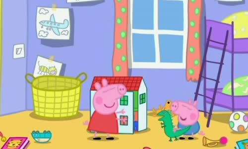 Prasátko Peppa S01E43 VELKÝ ÚKLID CZ HD Tidying Up avi