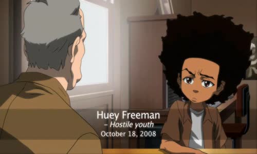 01 - 3 - The Boondocks - It's a Black President, Huey Freeman avi