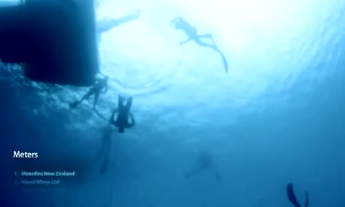 Světové rekordy - Nejhlubší ponor na jeden nádech mp4