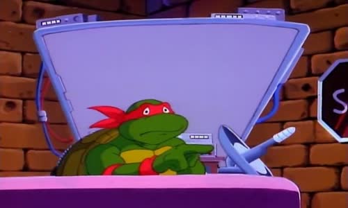 Teenage Mutant Ninja Turtles 80 - Raphael boří město smíchem avi