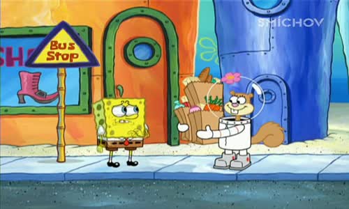 Spongebob v kalhotách S07E20 Drsná vrstva - Červ v hlavě SDTV x264-PiP mp4