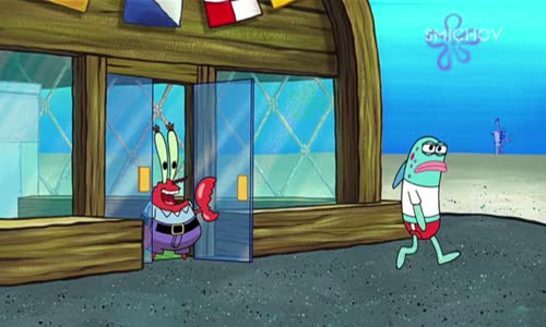 Spongebob v kalhotách S09E03 Průkaz na koktejly - Mimino Sépiák HDTV x264-PiP mp4