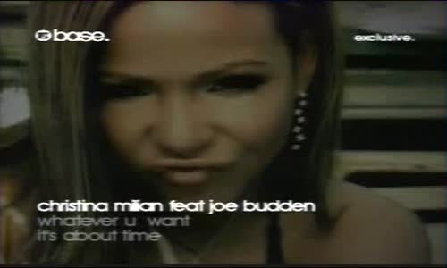 Christina Milian ft Joe Budden - Whatever U Want mpg