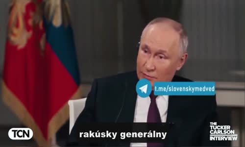 Ruský prezident Vladimir Putin poskytol rozhovor Tuckerovi Carlsonovi mp4