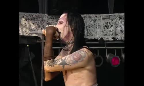 Koncert - Marilyn Manson -  Live at Bizarre Festival 1997 avi
