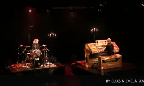 DRUMORG_Popcorn with church organ and drums by Elias Niemelä and Suvi Buckman mp4