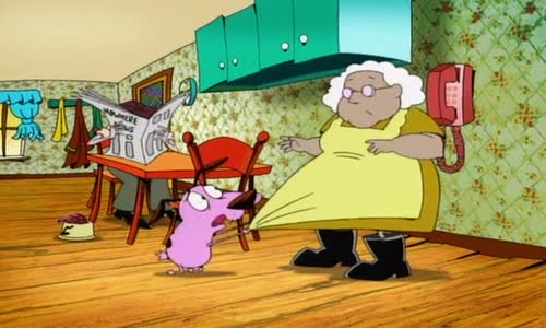 aaf-courage the cowardly dog s01e04 the demon in the mattress avi