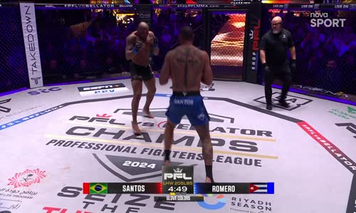 Mma sestřihy - PFL Thiago Santos vs  Yoel Romero mp4