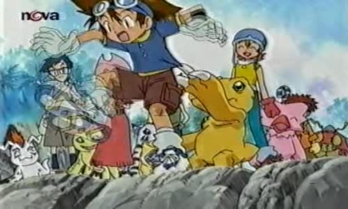 Digimon 1x03 Modrý vlk Garurumon avi