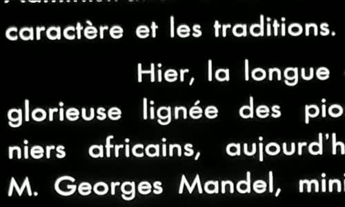 Sous les masques noirs de Marcel Griaule (Mali, 1939 – 9 min – N&B) mkv