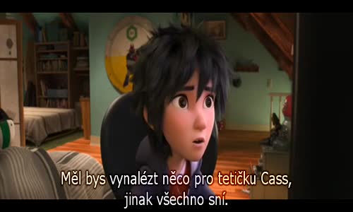 Velká šestka-Big Hero 6 (2014) Animovaný  Akční  Komedie  Rodinný CZ titulky avi