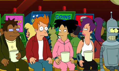 Futurama - Fialový trpaslík (2009) avi