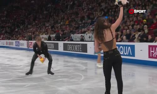 Figure skating Montreal 2024 ice dance after rhytm dance 2 avi