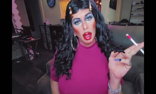 Sissy brainwash I control you and turn you into a heavy makeup lipstick smoking bimbo mp4