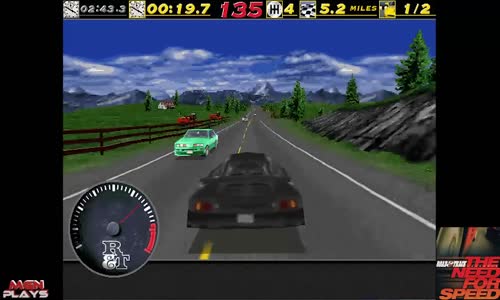 The Need for Speed I - NfS 1 Gameplay (1994) mp4