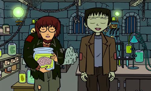 Daria (1997) - S00E16 - Sarcastathon 3000 Intro꞉ Monster (480p DVD x265 Ghost) mkv