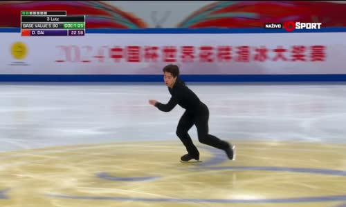 2024 ISU Figure Skating Grand Prix Cup of China, Chongqing, kratky program, muzi avi