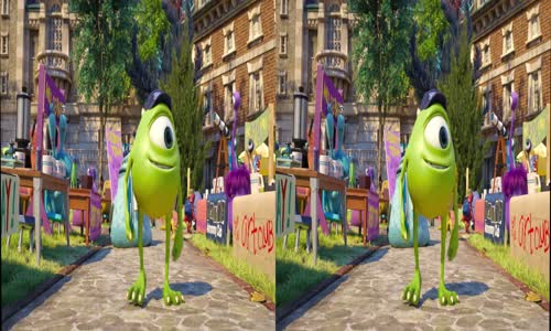 Univerzita pro priserky 3D (Monsters University 3D 2013) 1080p CZ EN H-SBS mkv