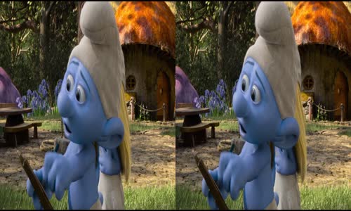 Smoulove 2 3D (The Smurfs 2 3D 2013) 1080p CZ SK H-SBS mkv