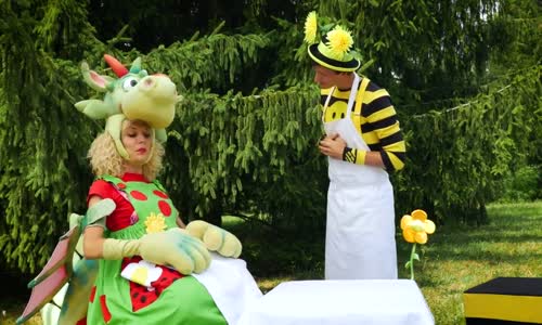 Smejko a Tanculienka-07 Mnamiky mnam SK -detske pesnicky avi