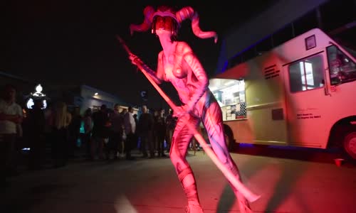 Demon Skater at Heavy Metal Magazine 40th Anniversary Copro Gallery mp4