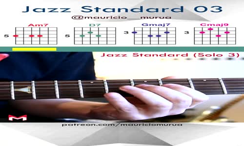 Jazz Standard Solo 3( Backing Tracks Available) mp4