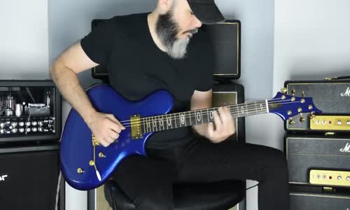 Alice Cooper - Poison - Electric Guitar Cover by Kfir Ochaion - Jens Ritter Guitars mp4