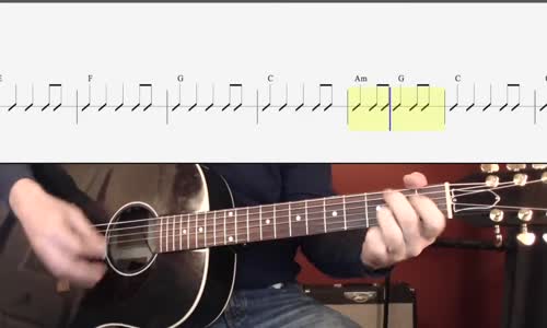 Don't Look Back in Anger (Chords and Strumming) Watch and Learn Guitar Lesson for Beginners mp4