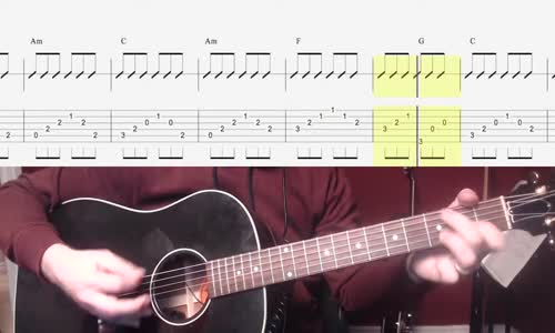 Hallelujah Easy Chords for Guitar and Play Along (Strumming) mp4