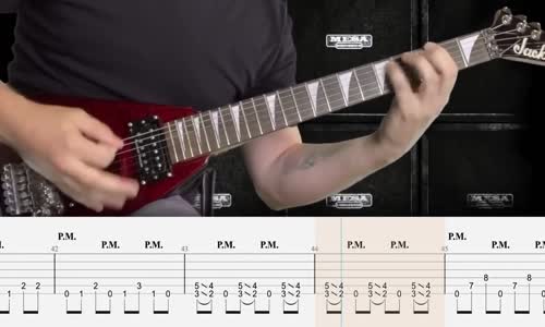 Master of Puppets Metallica - Backing Track (No Guitar) - Guitar Tab mp4