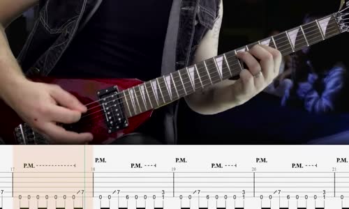 Metallica - Enter Sandman - Guitar Tab Lesson Cover Tutorial mp4