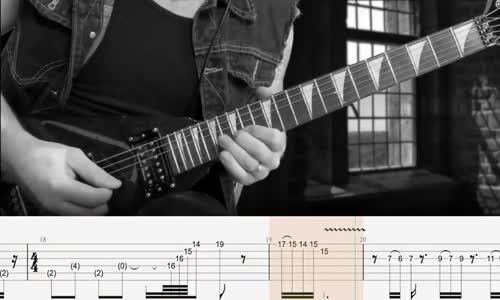 Metallica - One - Guitar Tab Lesson Cover Tutorial mp4